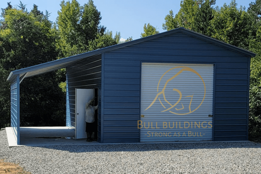 1-Car Metal Garage: A Durable Solution for Vehicle Storage