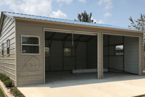 Why A Metal Garage With Concrete Is An Ideal Option